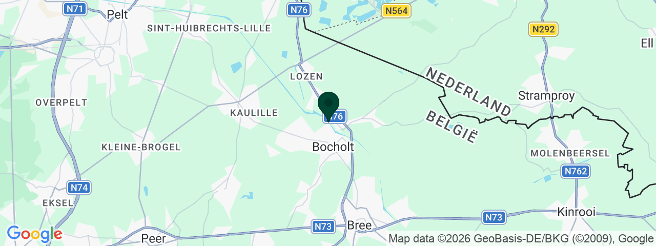 Map showing job vacancies in Bocholt
