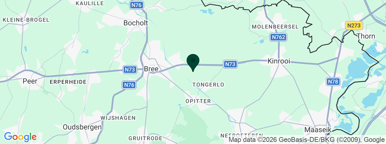 Map showing job vacancies in Bree