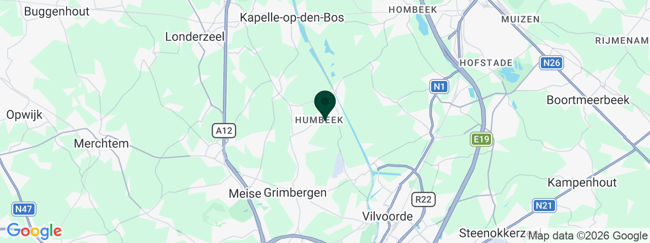 Kaart met vacatures in Grimbergen
