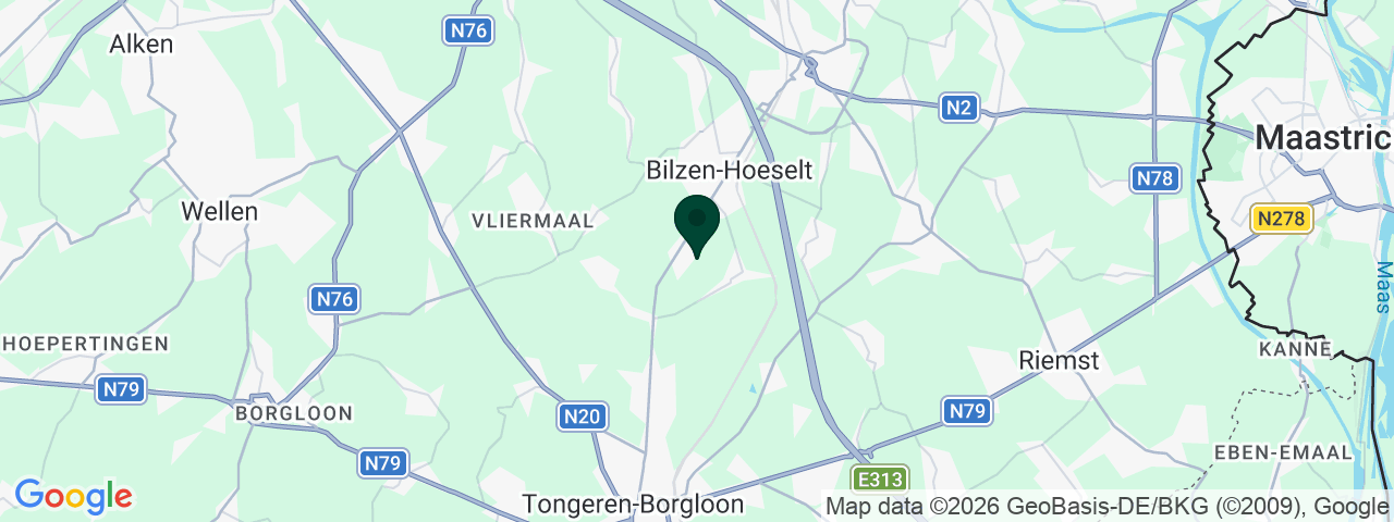 Kaart met vacatures in Hoeselt