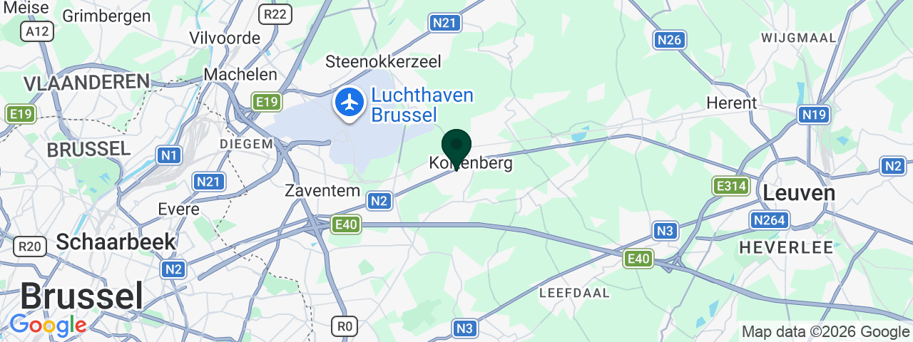 Kaart met vacatures in Kortenberg