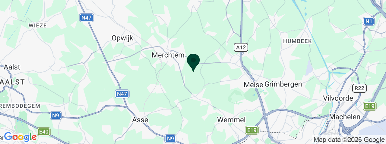 Kaart met vacatures in Merchtem