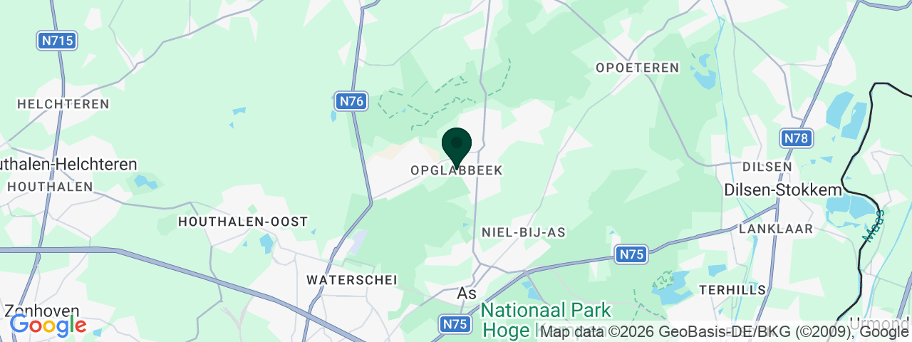 Map showing job vacancies in Oudsbergen
