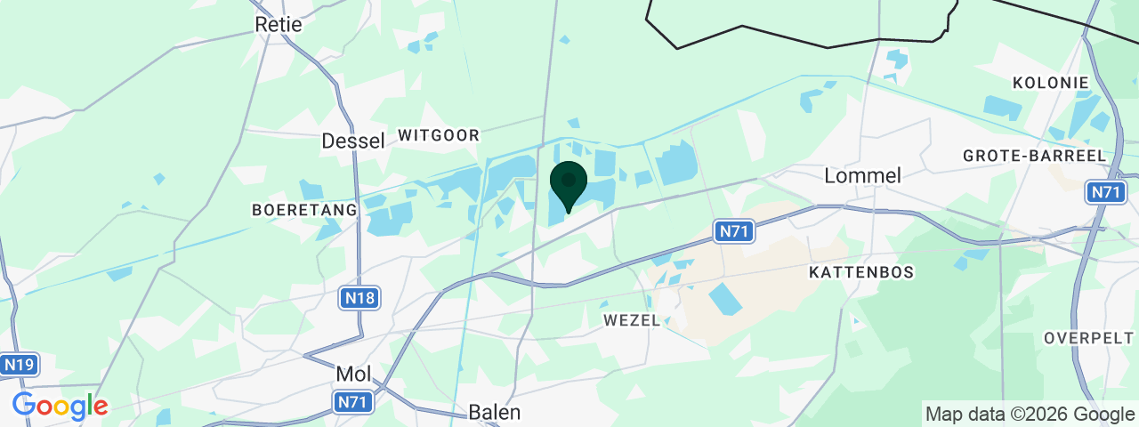 Kaart met vacatures in Kempen
