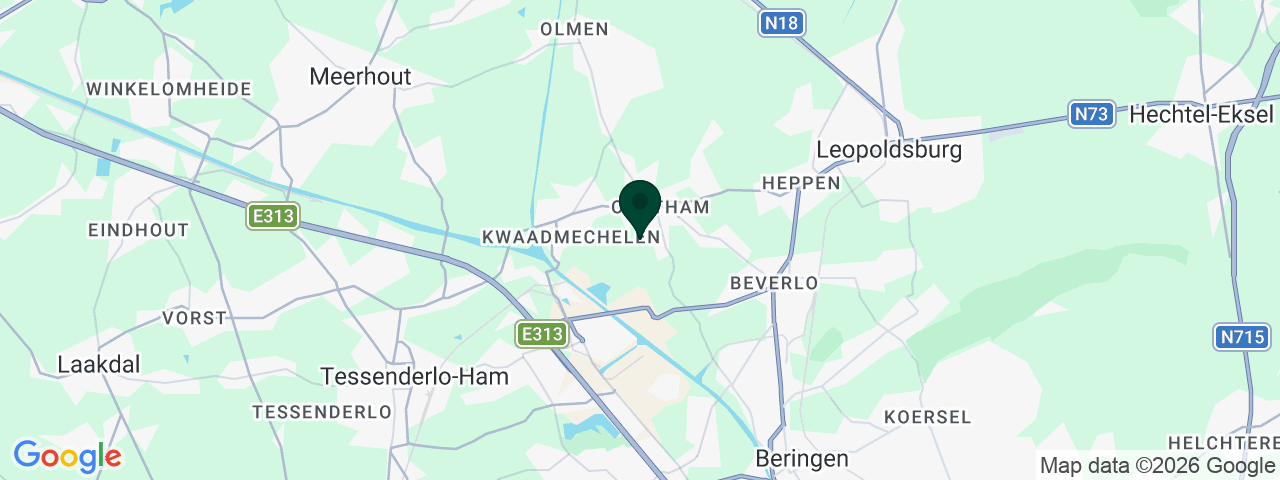 Kaart met vacatures in Ham