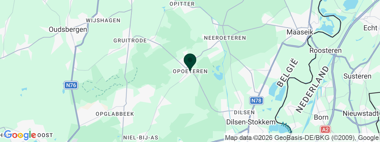 Kaart met vacatures in Opoeteren