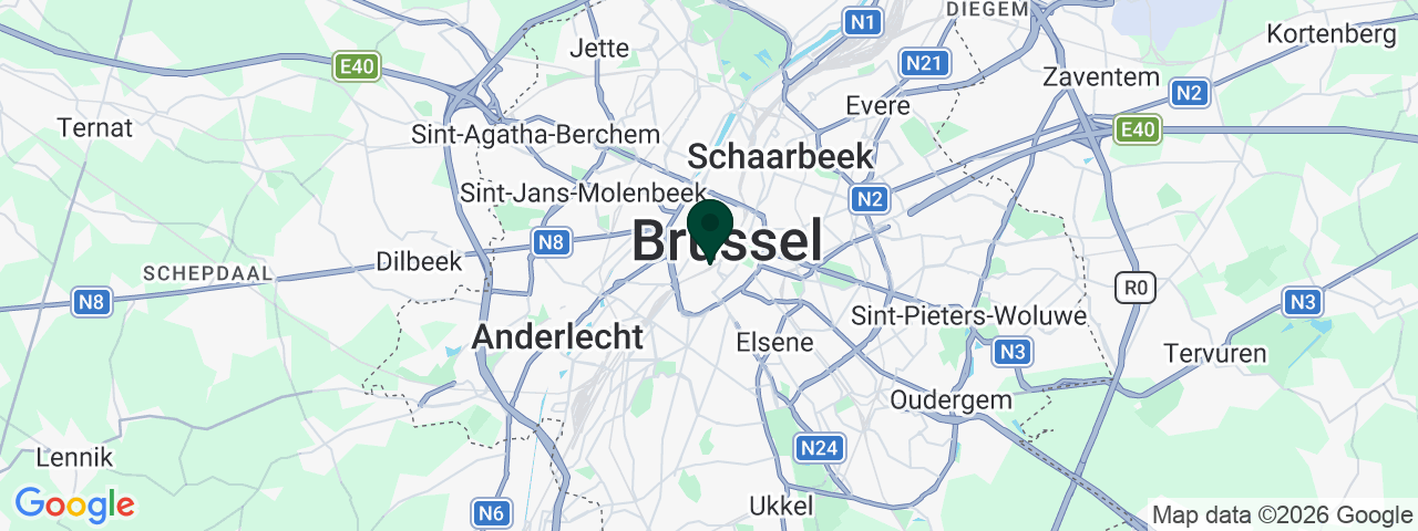Kaart met vacatures in 1000